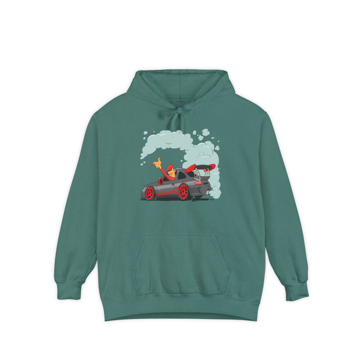Gray Up in Smoke Hoodie