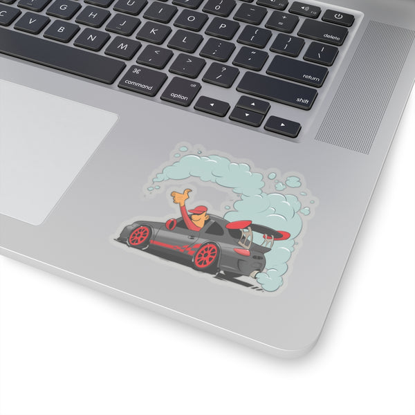 Gray Up in Smoke Sticker